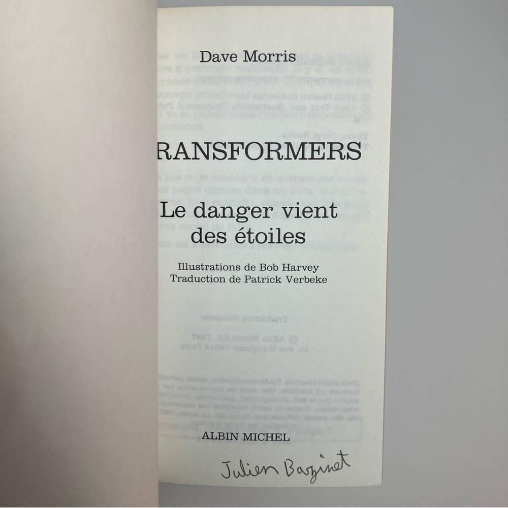 80s Vintage Transformers French Book Livre Jeu Vous êtes le héro 1980s Francais - Picture 4 of 7